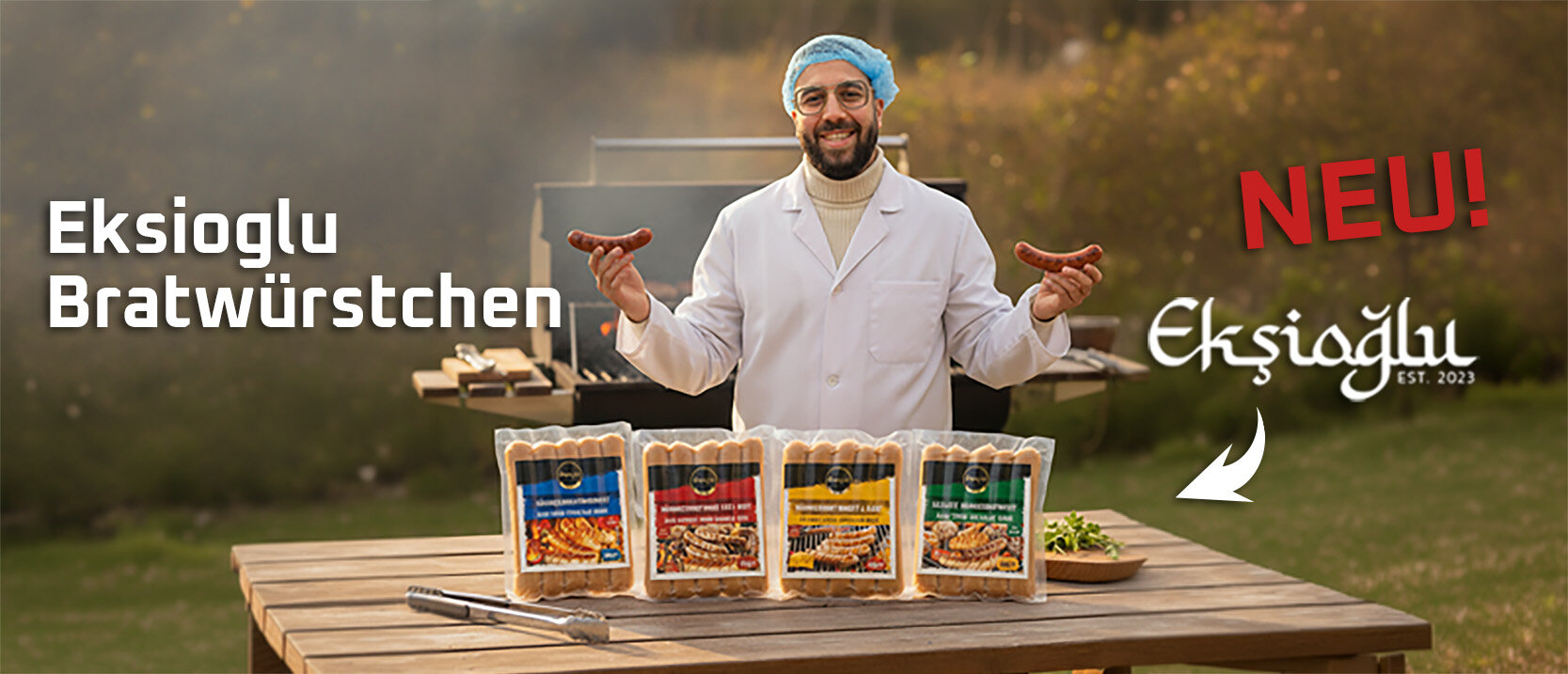 Mert Ekşioğlu Bratwürstchen neu im Sortiment: hochwertige Würstchen für Handel & Gastro – starke Qualität, jetzt sofort verfügbar.