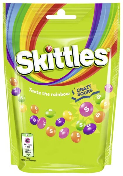 Skittles Crazy Sours 136g