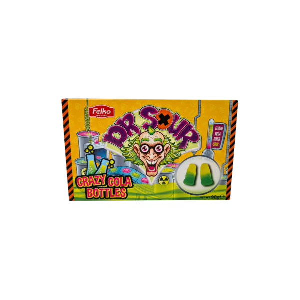 Dr Sour Crazy Cola Bottles 90g