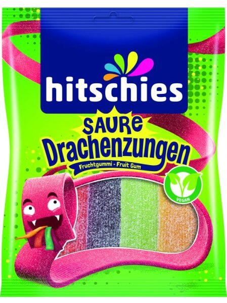 hitschies Bunte Drachenzungen 125g