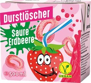 Durstl. saure Erdbeere Tetra 0,5l