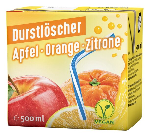 Durstl.Apfel-Orange-Zitrone Tetra 0,5l