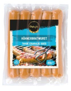 Eksioglu Sosis - H&uuml;hnerbratwurst 400g MHD 03.09.2026