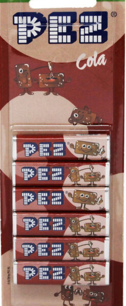 Pez 6er Pack - Cola 51g