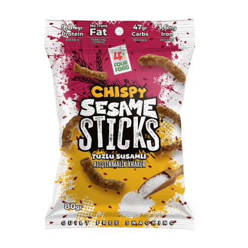 Chispy Salted Sesame Sticks 80g