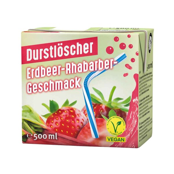 Durstl. Erdbeer- Rhabarber Tetra 0,5l