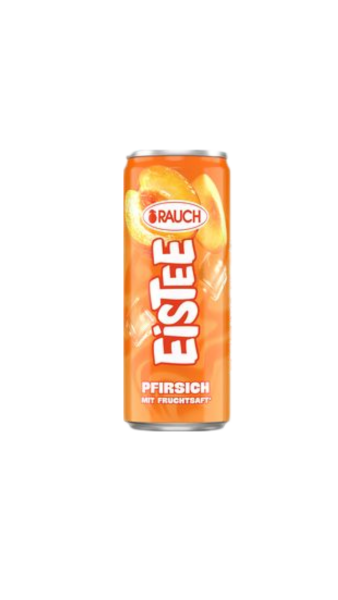 Rauch Eistee Pfirsich 0,33l Dose