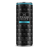 Three Sixty Vodka + Bitter Lemon 10% 0,33l