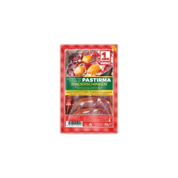 Birinci Rinderschinken (Pastirma) 80g