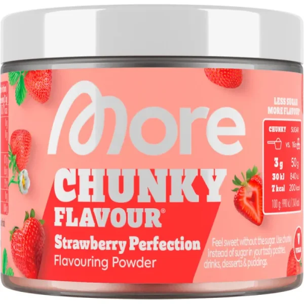 More Chunky Flavour 90g Strawberry Perf.