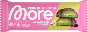 More Satisbite Bar Milk Chocolate Pistazie 50g
