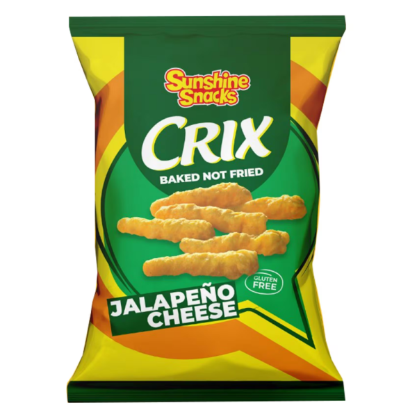 Sunshine Snack - Crix Jalapenos Cheese 45g