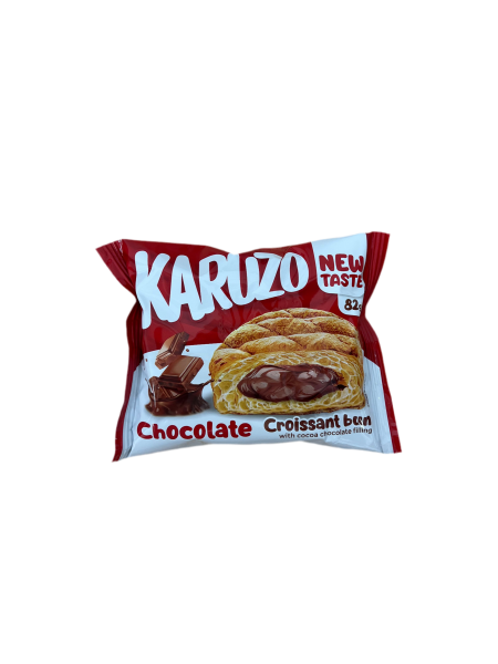 Karuzo Croissant Chocolate Cream 24 x 82g