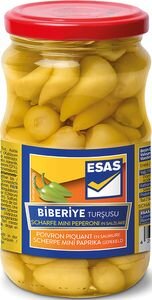 ESAS scharfe Mini-Peperon in Salzlake 350g
